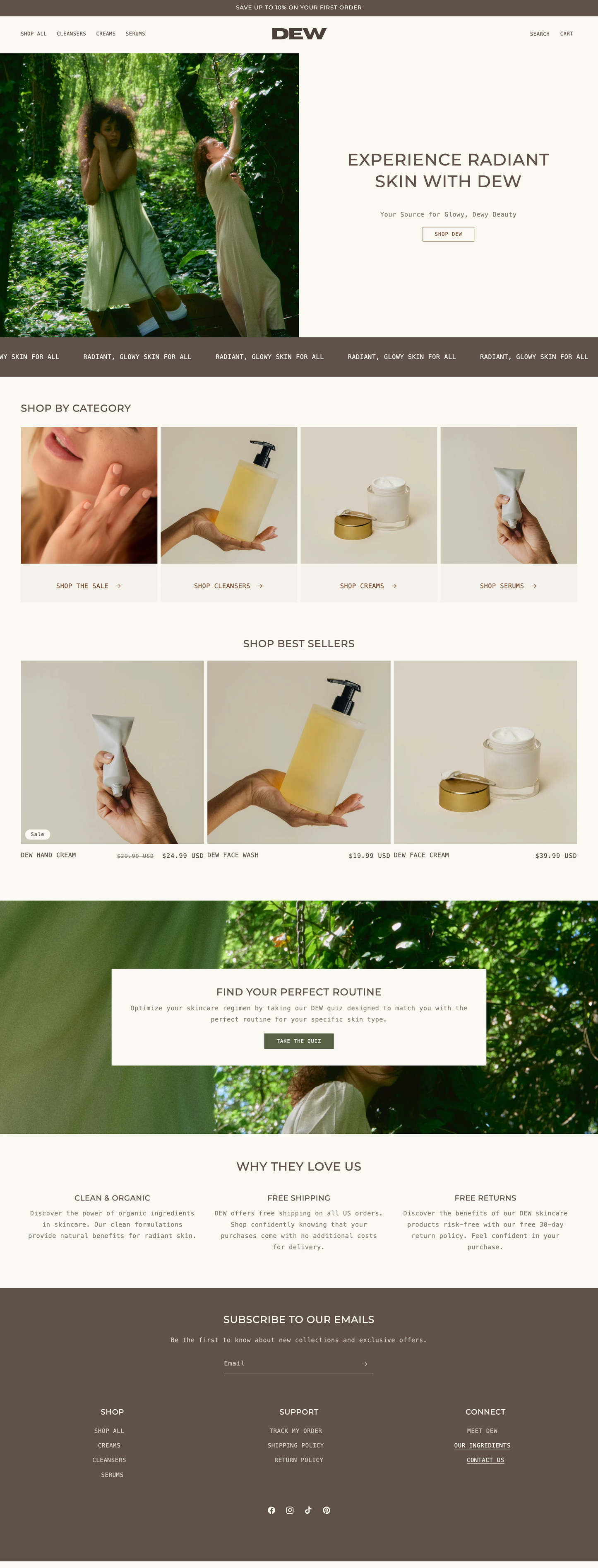 Dew- Studio Kinde-shopify-website-design.