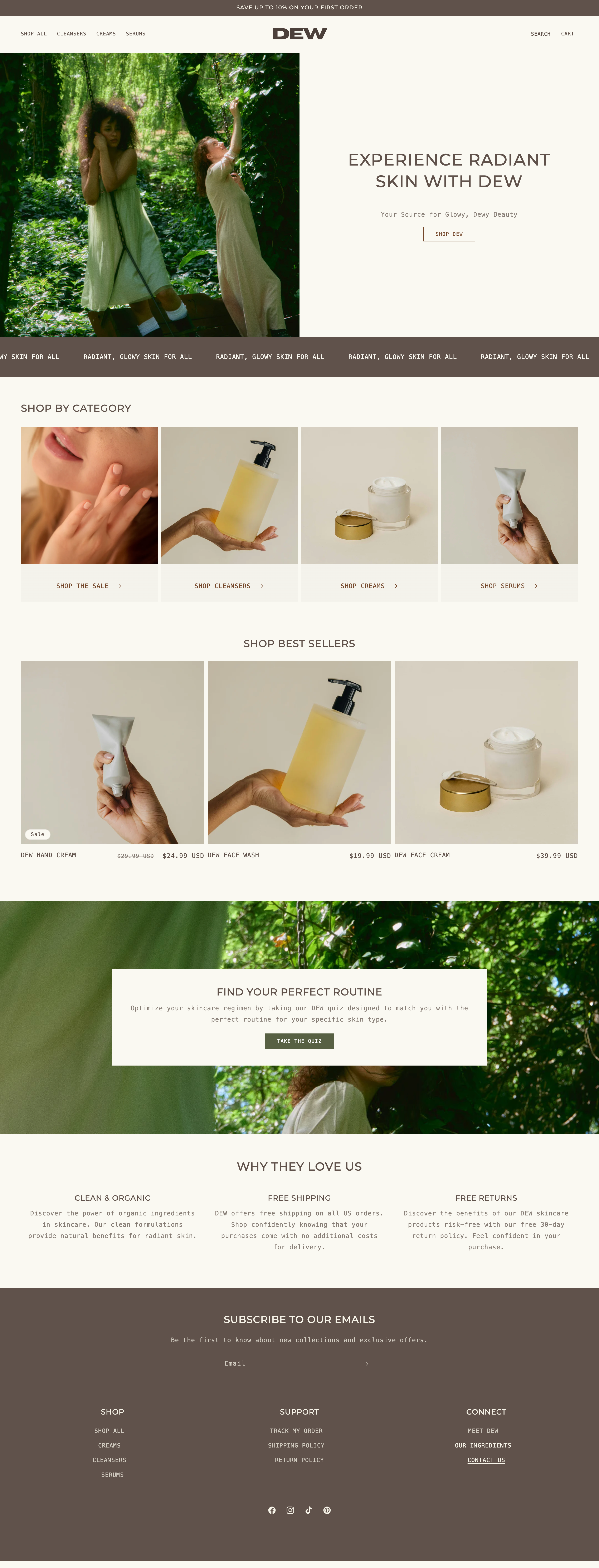 Dew- Studio Kinde-shopify-website-design.